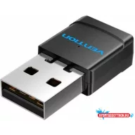Vention USB (Wifi, 2.4G, fekete), adapter