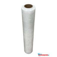  Kézi stretch fólia (Nyújtható, 20 mikron,Transzparens), 201m, 1,85kg fólia, 2,07 kg/tekercs