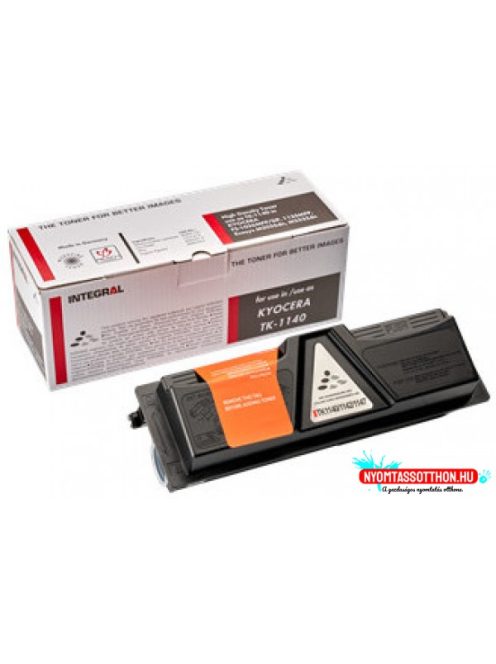 KYOCERA TK1140 toner 13500 oldal* XL CHIP Intergal (utángyártott, magas minőségű)