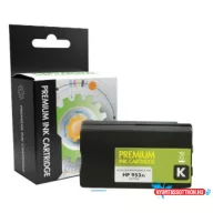   Utángyártott HP L0S70AE Tintapatron Black No.953XL SCC new chip
