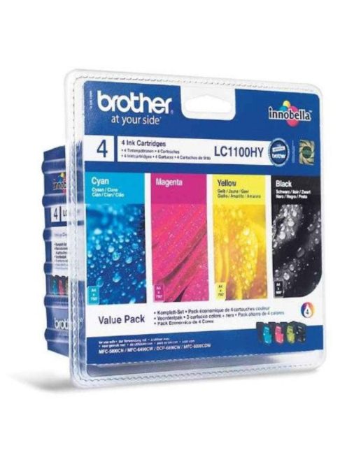 Brother LC1100HYBKCMY tinta csomag (Eredeti)
