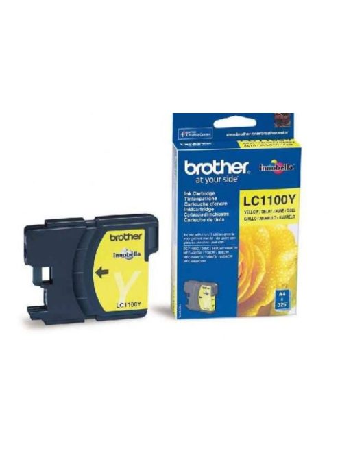 Brother LC1100 tintapatron Yellow (Eredeti)
