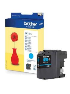 Brother LC121C tintapatron Cyan (Eredeti)