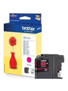 Brother LC121M tintapatron Magenta (Eredeti)