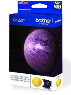 Brother LC1220 tintapatron Yellow (Eredeti)