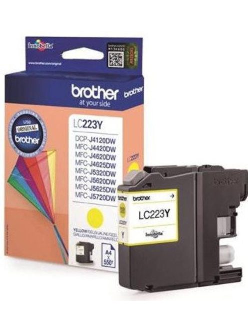 Brother LC223Y tintapatron (Eredeti)