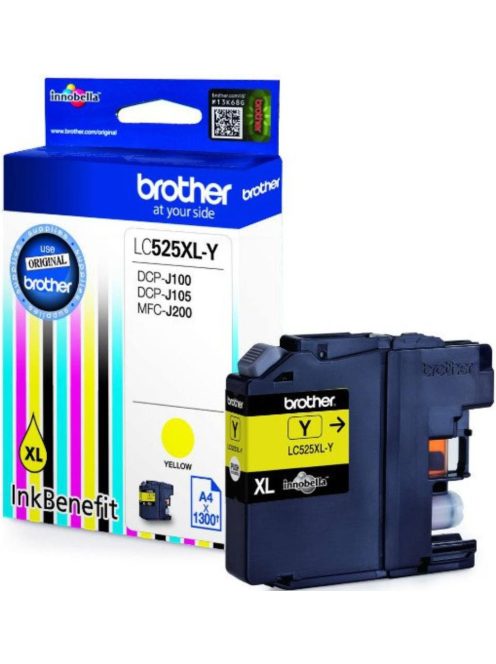 Brother LC525XLY yellow tintapatron (Eredeti)