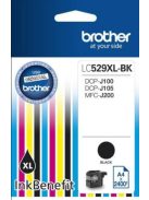 Brother LC529XLBK fekete tintapatron (Eredeti)