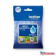 Brother LC552C Tintapatron Cyan 7,2 ml 550 oldal kapacitás