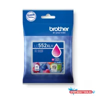  Brother LC552XLM Tintapatron Magenta 16,5 ml 1.500 oldal kapacitás