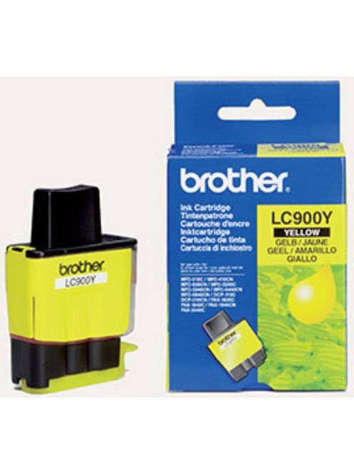 Brother LC900 yellow eredeti tintapatron (db)