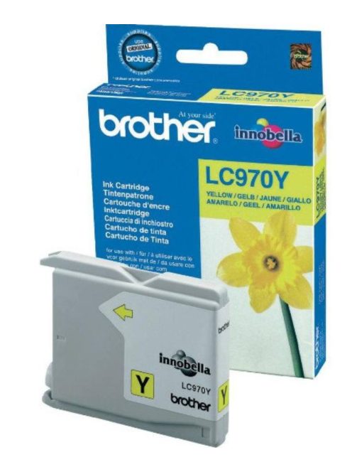Brother LC970 tintapatron Yellow (Eredeti)