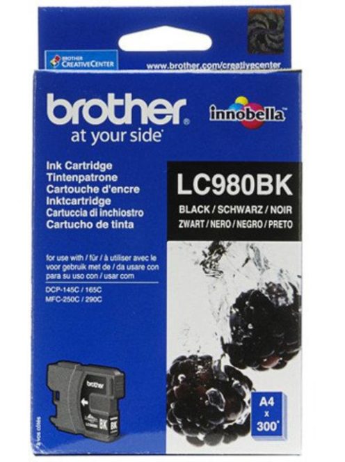 Brother LC980BK tintapatron (Eredeti)