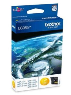 Brother LC985 tintapatron Yellow (Eredeti)