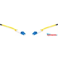   LinkEasy LCU-LCU-SM-1M-D Duplex optikai patch kábel 4x LC/UPC csatlakozóval 3mm duplex core 9/125 LSZH 1m