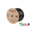 Lanberg LCU5-21CU-0305-BK Cat.5e UTP PE CU Fca 100MHz AWG24 305m árnyékolatlan fekete kültéri kábel