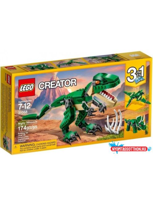 LEGO Creator Hatalmas dinoszaurusz 31058