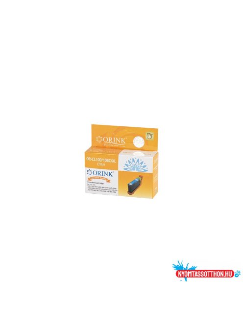 Lexmark 100XL tintapatron cyan ORINK (utángyártott)