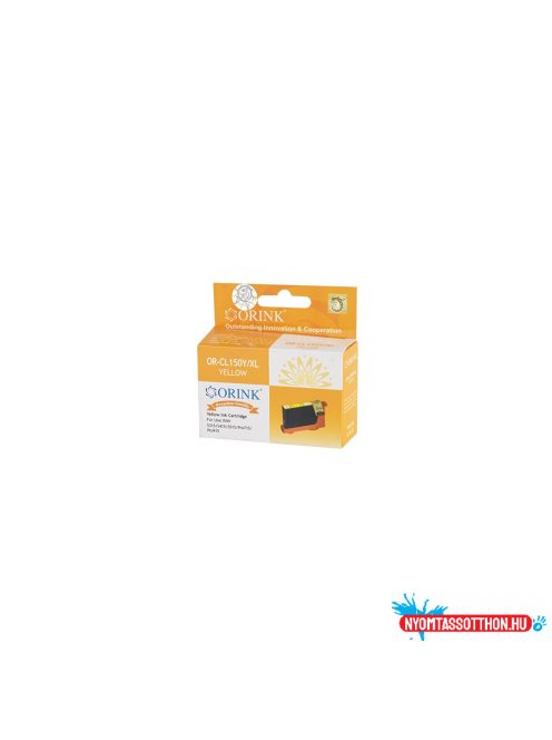 Lexmark 150XL tintapatron yellow ORINK (utángyártott)