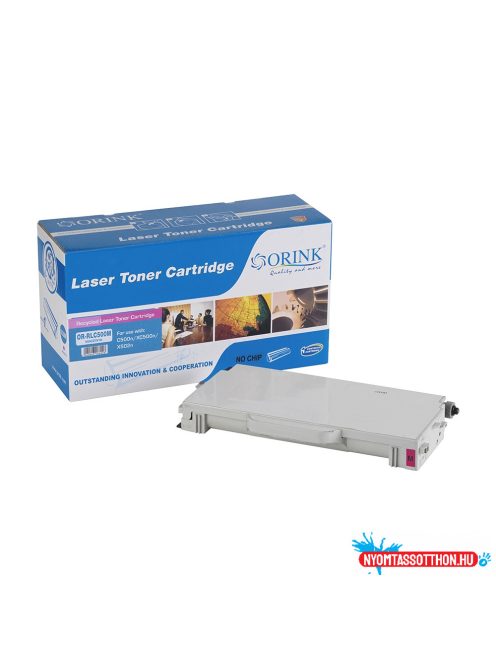 Lexmark C500 toner magenta ORINK (utángyártott)