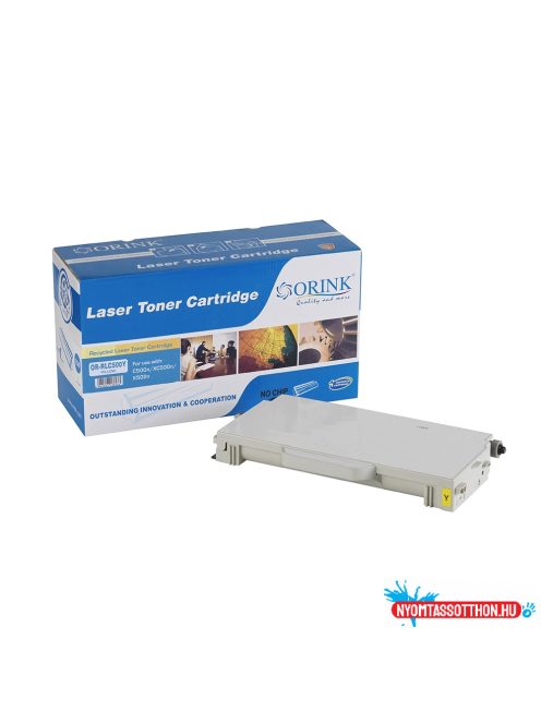 Lexmark C500 toner yellow ORINK (utángyártott)