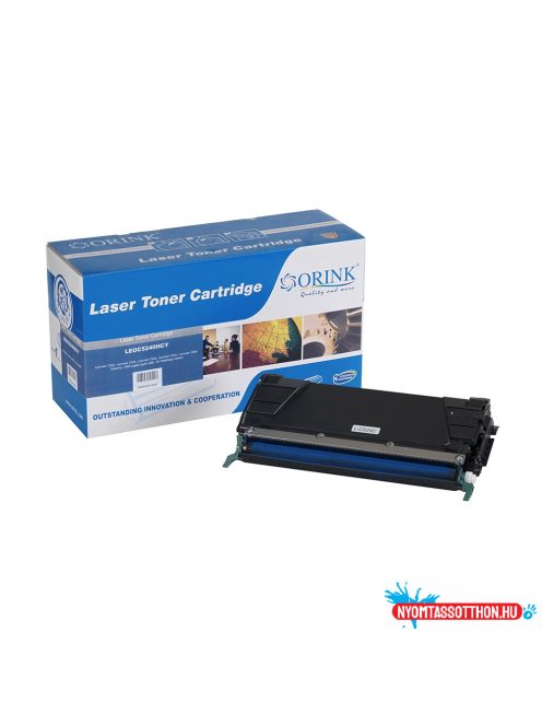 Lexmark C524 toner cyan ORINK (utángyártott)