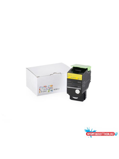 Lexmark CX410/510 toner yellow ORINK 3K (utángyártott)