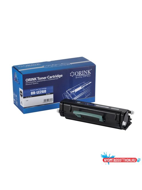 Lexmark E260 toner ORINK (utángyártott)