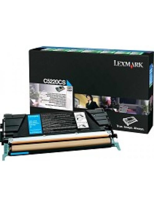 Lexmark C52x/53x Return Toner Cyan 3.000 oldal (Eredeti) C5220CS