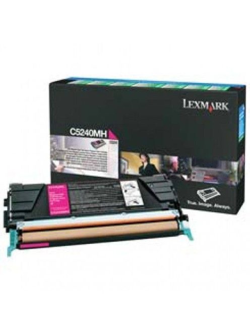 Lexmark C52x/C53x Magenta Toner Cartridge High R (Eredeti)