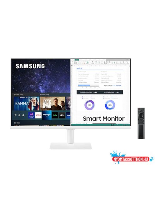 SAMSUNG 27" LS27AM501NUXEN Smart monitor