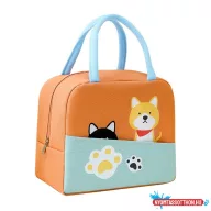 Cuki állatkás ételhordó táska