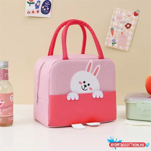 Cuki állatkás ételhordó táska
