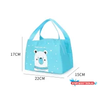 Cuki jegesmedvés uzsonnás táska