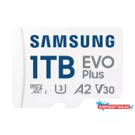 SAMSUNG SD kártya 1TB, EVO PLUS, Blue Wave, 160MB/s