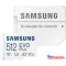 SAMSUNG SD kártya 512GB, EVO PLUS, Blue Wave, 160MB/s