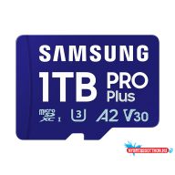 SAMSUNG SD kártya, 1TB, PRO PLUS, Blue Wave
