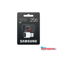 SAMSUNG SD kártya 256GB, T9, olvasóval CL10