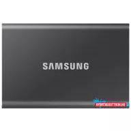 SAMSUNG SSD Külső, 1TB, T7, Titán Szürke, USB 3.2