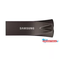 SAMSUNG Pendrive 128GB, Bar PLUS, Titán Szürke