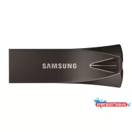 SAMSUNG Pendrive 512GB, Bar PLUS, Titán Ezüst
