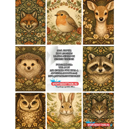 2026 Misztikus világ – fali naptár (A4)