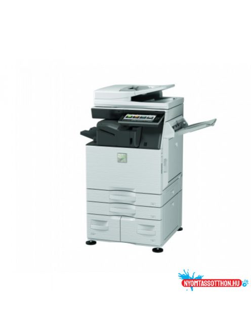 Használt Sharp MX4060N DSDF Wifi, PS3, OCR A3 színes MFP
Card Reader + Belső Finisher