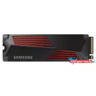   SAMSUNG SSD Belső, 1TB, 990 PRO, Heat-Sink, PCIe 4.0, 600 TBW