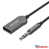   Vention USB (Autóba, bluetooth 5.0 audio, szürke) 1,5m, adapter