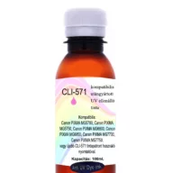  Új generációs utángyártott UV ellenálló CLI-571 magenta tinta, 100ml (db)
