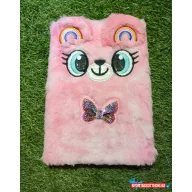 Szőrös notesz - maci (A5)