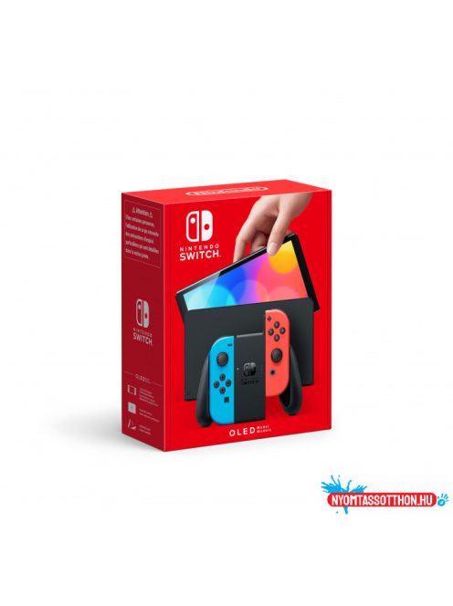 Nintendo Switch - OLED Model (Neon Blue/Neon Red)