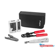 Lanberg NT-0301 Hálózati szerszám készlet + teszter