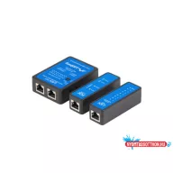 Lanberg NT-0404 RJ45/RJ11/Koax/PoE hálózati kábelteszter